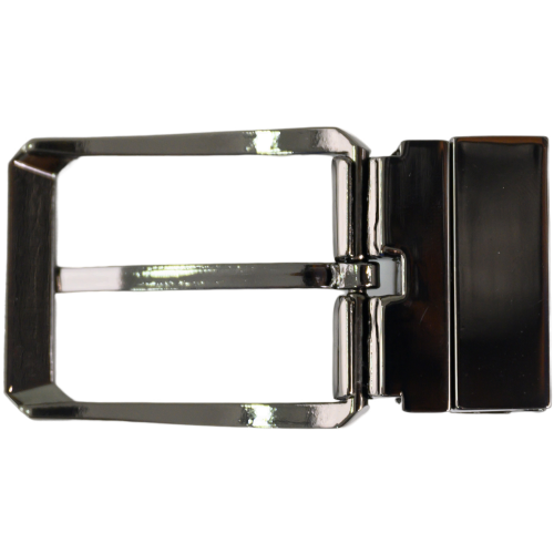 Men's Reversible Buckle 35mm width Metal Alloy Belt Buckle Replacement Pin Buckle -Oxhide PIBl