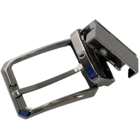 Men's Reversible Buckle 35mm width Metal Alloy Belt Buckle Replacement Pin Buckle -Oxhide PIBl