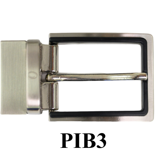 Men's Reversible Buckle 35mm width Metal Alloy Belt Buckle Replacement Pin Buckle -Oxhide PIBl