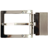 Men's Reversible Buckle 35mm width Metal Alloy Belt Buckle Replacement Pin Buckle -Oxhide PIBl