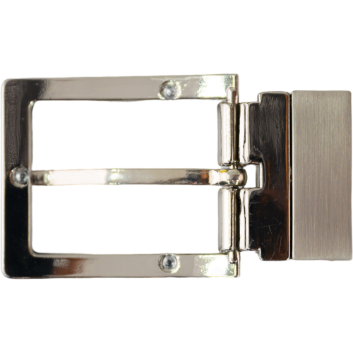 Men's Reversible Buckle 35mm width Metal Alloy Belt Buckle Replacement Pin Buckle -Oxhide PIBl