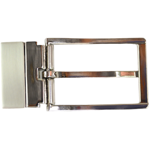 Men's Reversible Buckle 35mm width Metal Alloy Belt Buckle Replacement Pin Buckle -Oxhide PIBl