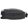 Leather Messenger Bag - Full Grain Leather Sling Bag -Leather Sling Bag for Men Black - Oxhide J0048