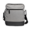 Leather Messenger Bag - Full Grain Leather Fabric Sling Bag -Leather Sling Bag for Men Grey - Oxhide J0047