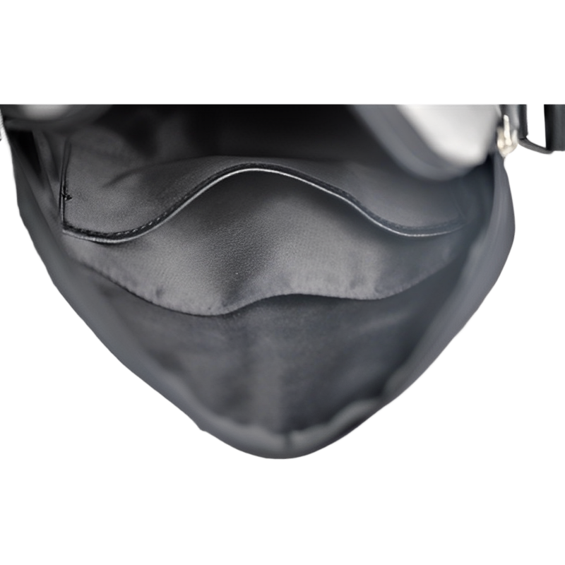 Leather Messenger Bag - Full Grain Leather Fabric Sling Bag -Leather Sling Bag for Men Grey - Oxhide J0047