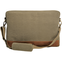 Canvas leather Laptop Bag for Men - Canvas Laptop Bag Men - Messenger Bag for Men - Men's Handbag Casual Leather - Oxhide J0042