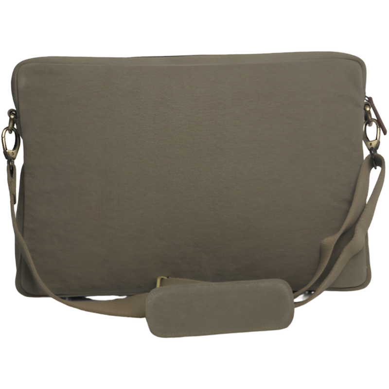 Canvas leather Laptop Bag for Men - Canvas Laptop Bag Men - Messenger Bag for Men - Men's Handbag Casual Leather - Oxhide J0042