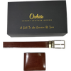 Belt gift set men - Belt Wallet Gift Set - Wallet Gift Box - Oxhide Fabric Gift Box