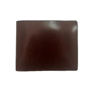 Men leather wallet -Slim wallet - Full Grain Leather designer Wallet- Designer wallet Coin Pouch- DW4CP Fabric Oxhide