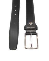 Formal Belt Men - Real Leather - Business / Office wear belt - Black - S28 - Palmilla