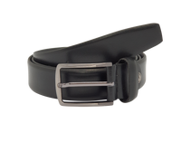 Formal Belt Men - Real Leather - Business / Office wear belt - Black - S28 - Palmilla