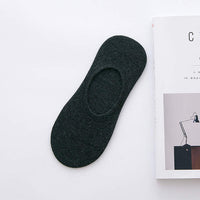 Unisex Invisible ankle Bamboo Socks -Oxhide
