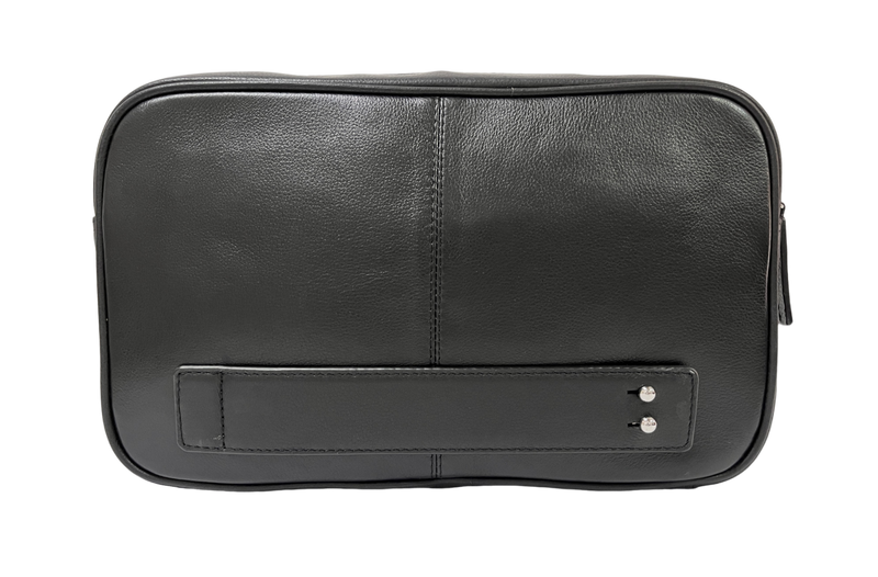 Leather clutch for Men - Leather Bag -Travel Bag-Toliet bag- Wristlet for Men - OX51