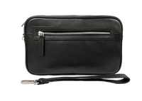 Leather clutch for Men - Leather Bag -Travel Bag-Toliet bag- Wristlet for Men - OX51