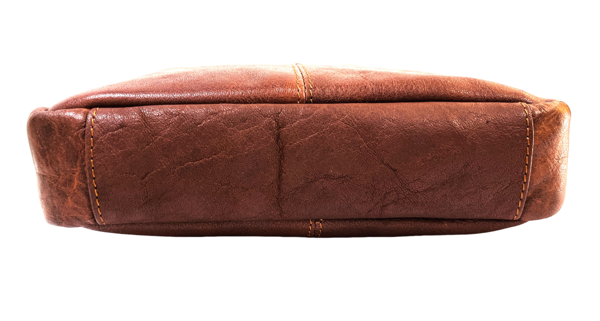 Leather Messenger Bag - Full Grain Leather Sling Bag -Leather Sling Bag for Men Brown  - Oxhide J0049