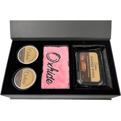 Leather Care Cream-Mink Oil Leather Polish Cream-leather care set