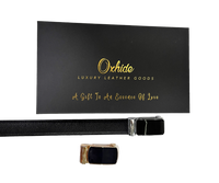 Belt Gift set men - Ratchet belt Gift set - Gift box for Men Oxhide Ratchet belt Gift Box