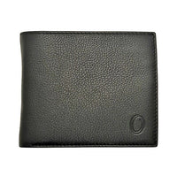 Oxhide Leather Wallet with Coin Pouch and Zip Pocket - Oxhide J0009NL