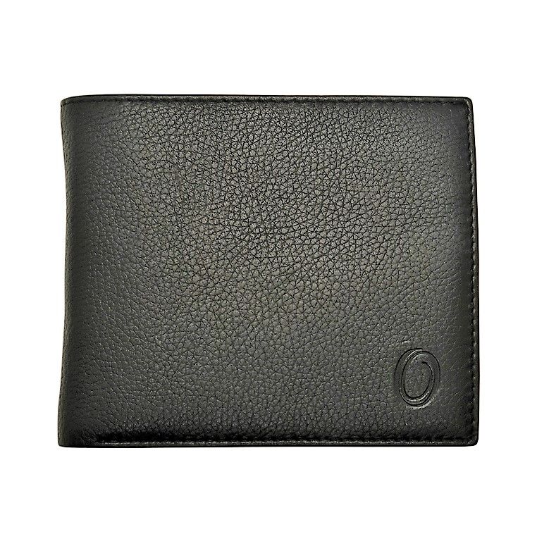 Oxhide Leather Wallet with Coin Pouch and Zip Pocket - Oxhide J0009NL