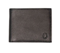 Leather Wallet For Men - Bifold Wallet - Full Grain Leather Wallet - Black Wallet - J0018 Oxhide