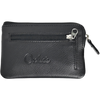 Leather Card Holder - Leather Key Pouch - Leather Coin Pouch - Leather Coin Case - Oxhide Black J0053