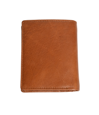 Oxhide Compact wallet in Vintage Leather in Brown colour -OXHIDE J0061 BROWN