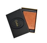 Oxhide Compact wallet in Vintage Leather in Brown colour -OXHIDE J0061 BROWN