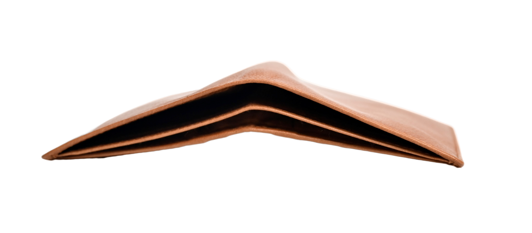 Oxhide Compact wallet in Vintage Leather in Brown colour -OXHIDE J0061 BROWN