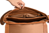 Oxhide Vintage Leather Laptop Bag - Dandy Tan - J0065