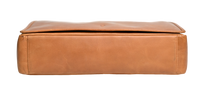 Oxhide Vintage Leather Laptop Bag - Dandy Tan - J0065