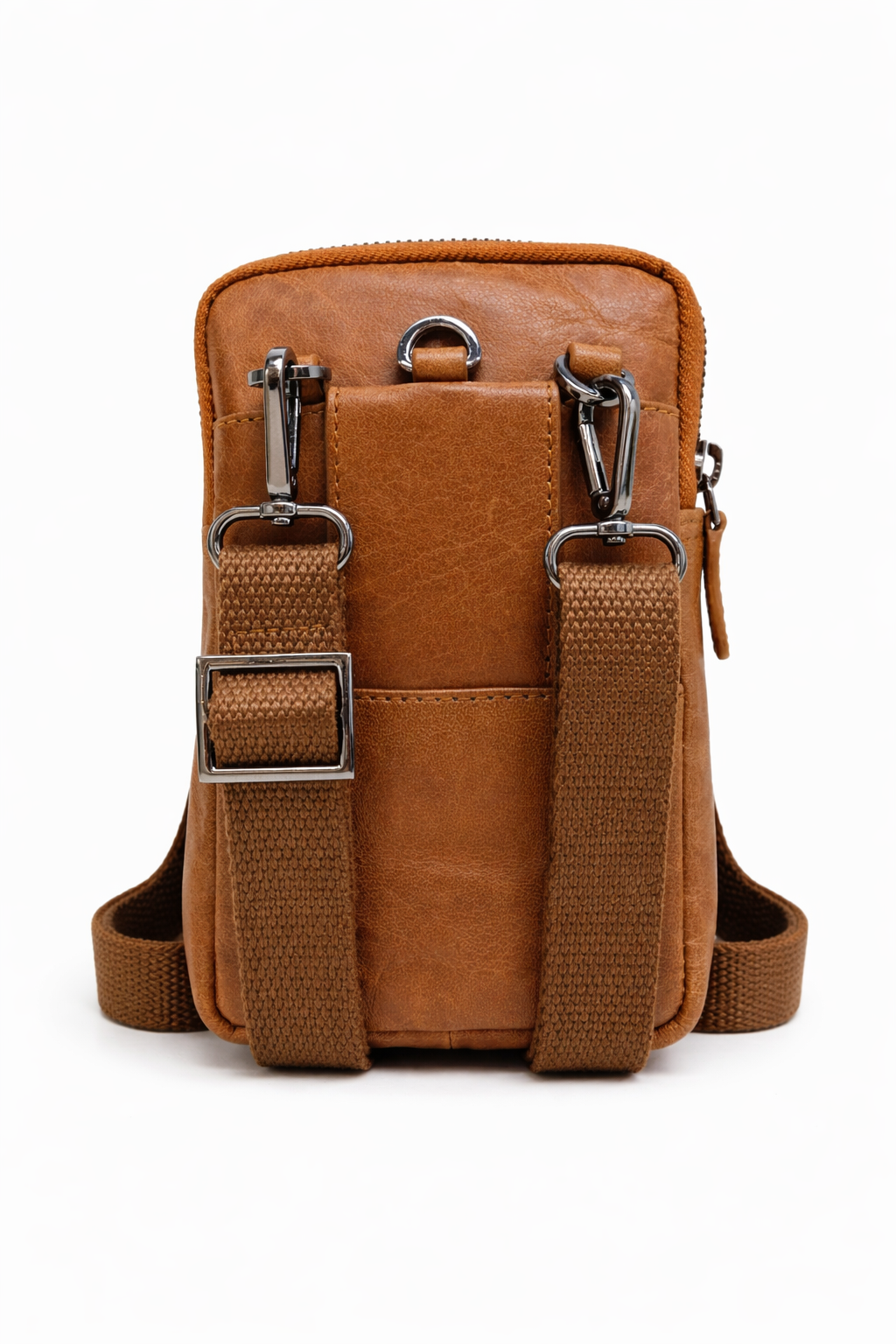 Belt Pouch - Leather Belt Pouch For Men - Small Leather Pouch -  Leather Bag - J0070 Brown