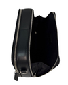 Premium Leather Messenger Bag - Full Grain Leather Sling Bag - Leather Bag for Men -J0081 BLK