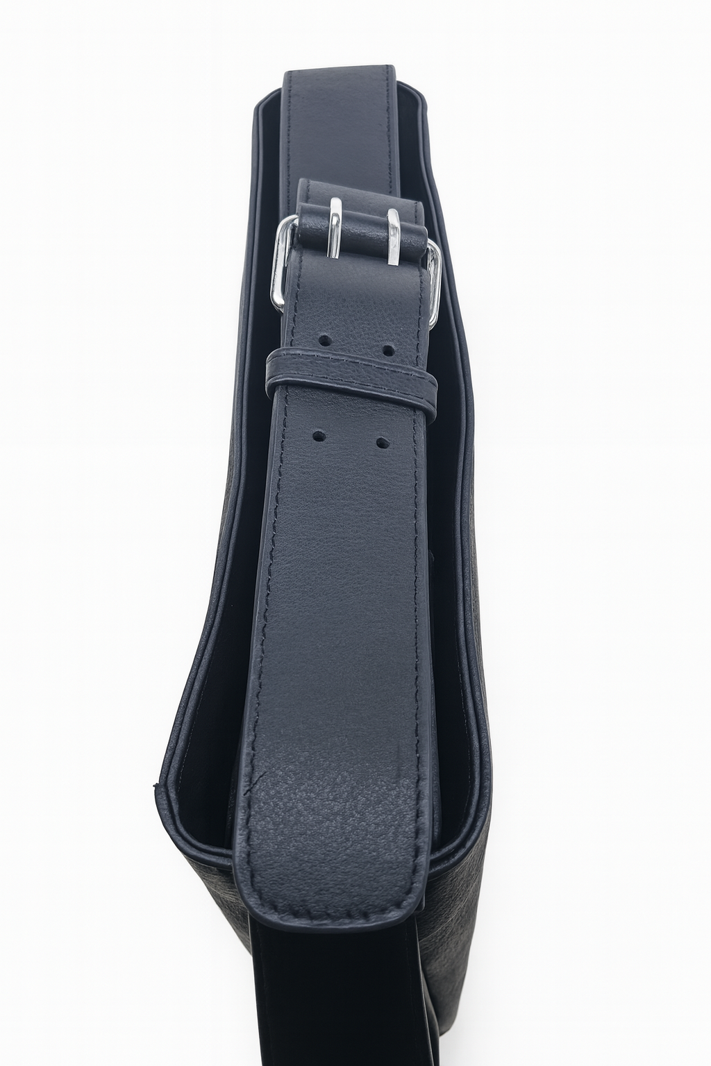 Oxhide Sling Laptop Bag Unisex - J0090 Black