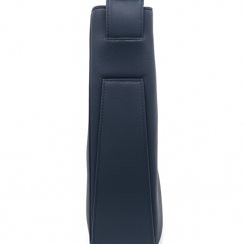 Oxhide Sling Laptop Bag Unisex - J0090 Black