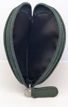Leather Coin Purse , Coin Pouch , Coin Storage Bag- OXHIDE J1003 Green