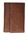 Key Wallet Coin Pouch - Leather Key Pouch - Leather Coin Pouch - Leather Coin Case - Oxhide J0023 Brown
