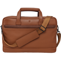 Oxhide Vintage Mens Leather Laptop office Bag -Executive Brown - J0068
