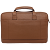 Oxhide Vintage Mens Leather Laptop office Bag -Executive Brown - J0068