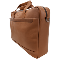 Oxhide Vintage Mens Leather Laptop office Bag -Executive Brown - J0068
