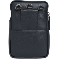 Belt Pouch - Leather Belt Pouch For Men - Small Leather Pouch -  Leather Bag - J0070 Black