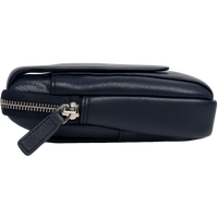 Belt Pouch - Leather Belt Pouch For Men - Small Leather Pouch -  Leather Bag - J0070 Black