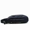 Leather Messenger Bag - Full Grain Leather Sling Bag - Vintage Leather Messenger Black Bag- Oxhide J0072 Black