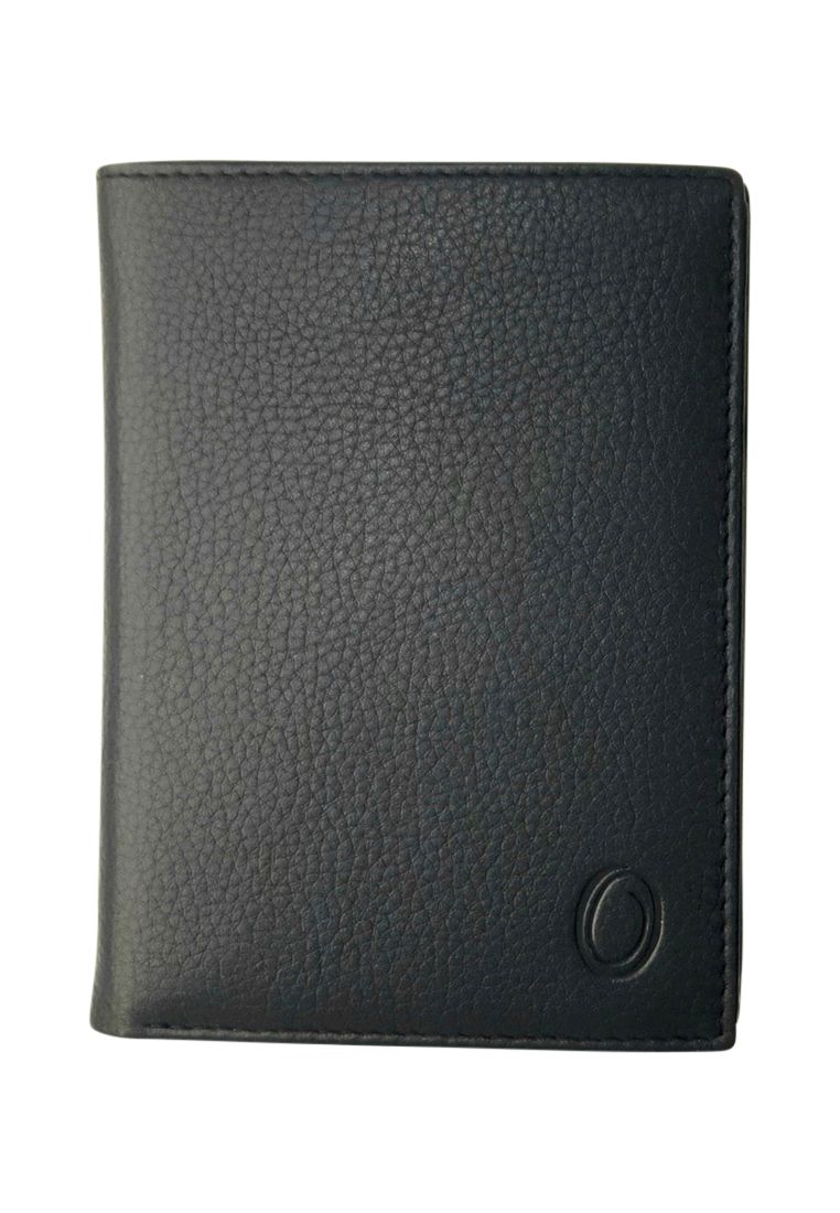 Leather Wallet Men with Coin Pouch - Black Wallet - Bifold Wallet - Full Grain Leather Wallet - J0007 Oxhide