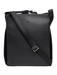 Oxhide Sling Laptop Bag Unisex - J0090 Black