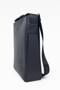 Oxhide Sling Laptop Bag Unisex - J0090 Black