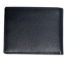 Men Wallet with Coin Pouch - Full Grain Leather Wallet - Bifold Wallet - Black Wallet -JG04 Oxhide
