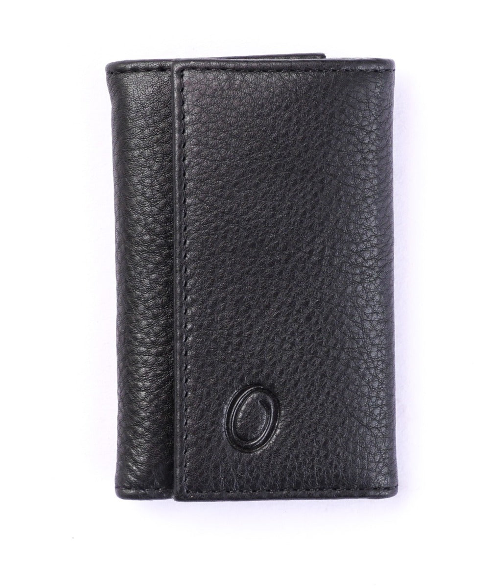 Key Wallet - Leather Key Wallet Oxhide SD15 Black