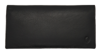 Long Leather Wallet for Men - Genuine Leather Wallet - Black Wallet - Men Long Wallet with Zip - sd07 Oxhide