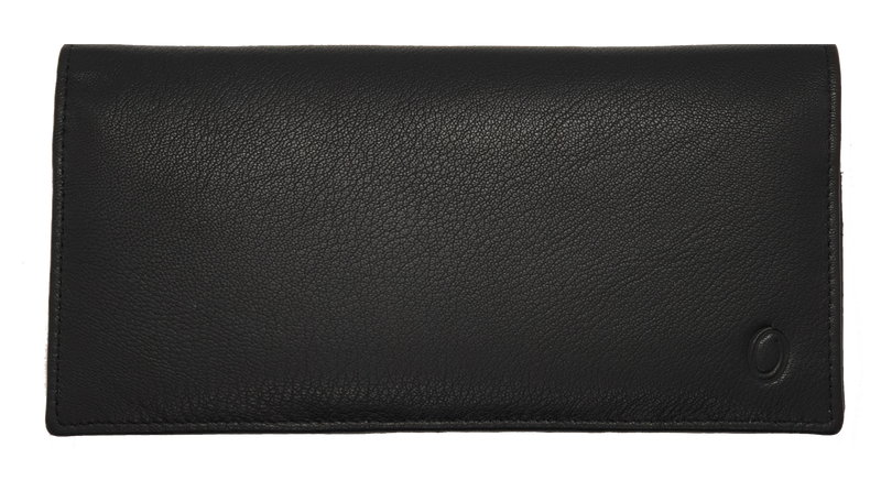 Long Leather Wallet for Men - Genuine Leather Wallet - Black Wallet - Men Long Wallet with Zip - sd07 Oxhide