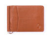 Money Clip Wallet Men -- Full Grain Leather wallet - MC01 Oxhide BROWN